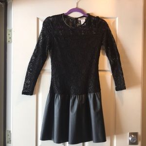 Dress Leather and Lace
